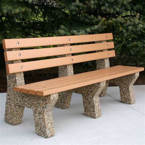 Hayneedle - Walmart.com | Concrete garden bench, Concrete bench, Stone garden bench