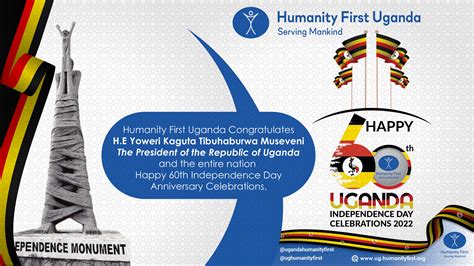 Humanity First Uganda joins the rest of Ugandans to celebrate UG@60 Independence Day Anniversary ...