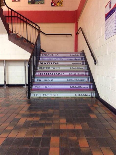 Pontypridd High School stairs | mybeautfulthings