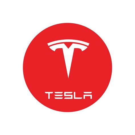 Tesla logo editorial vector 22511467 Vector Art at Vecteezy