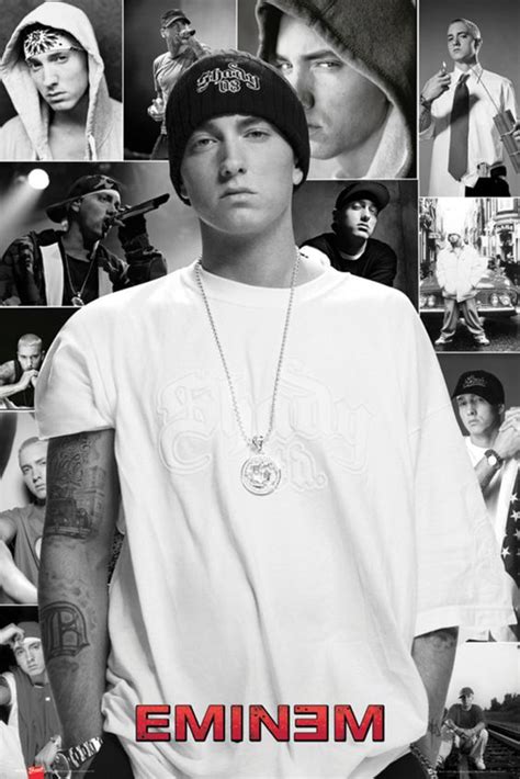 Eminem Collage - Official Poster | eminem | Pinterest | Eminem ...