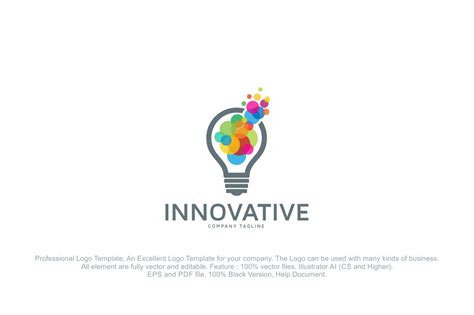 Innovative Creative Idea | Creative Logo Templates ~ Creative Market