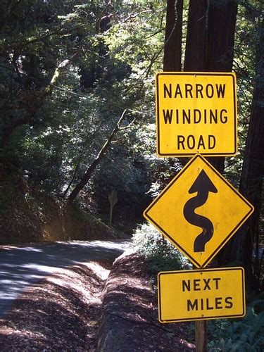 Narrow Winding Road | They left out "painful" | Martin Davidsson | Flickr