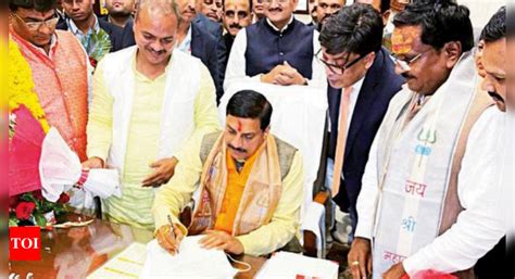 Mohan Yadav News: Madhya Pradesh CM opens innings on front foot ...