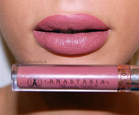 Anastasia Beverly Hills Liquid Lipstick in Dusty Rose – Review & Swatches