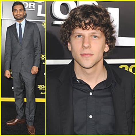 Jesse Eisenberg & Aziz Ansari: ’30 Minutes or Less’ Premiere | Aziz ...