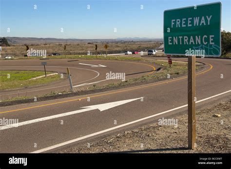 Freeway entrance ramp hi-res stock photography and images - Alamy