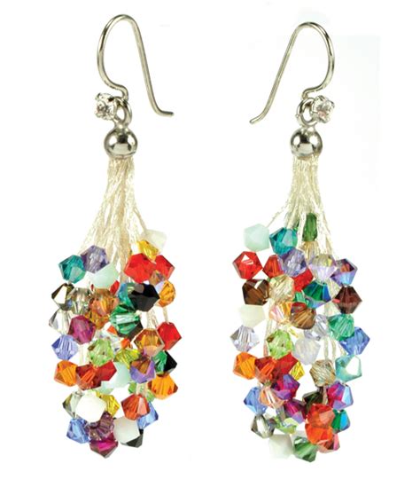 Cascade Earrings Multi Colors