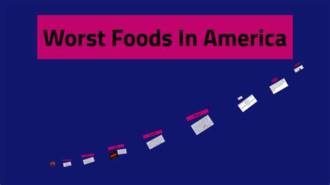 Worst Foods In America by Courtney Prichard