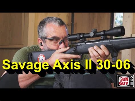 Savage Axis II 30-06 review - YouTube