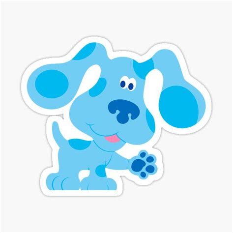 Blue’s Clues Sticker by YeOldeFavorites in 2021 | Blue’s clues, Stickers, Vinyl sticker