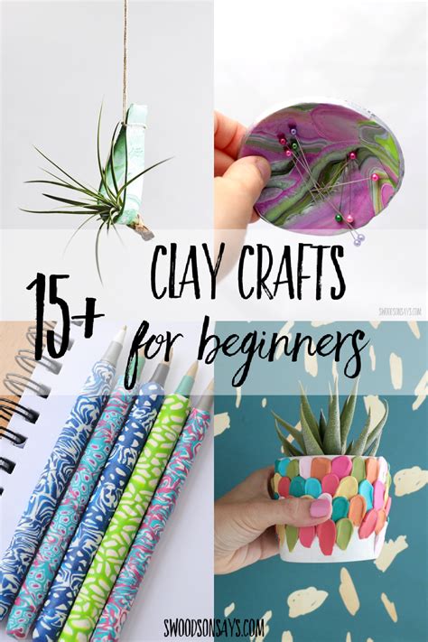 15+ clay projects for beginners - Swoodson Says