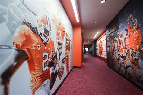 Clemson Football Operations Facility on Behance | Clemson football, Football, Sports design