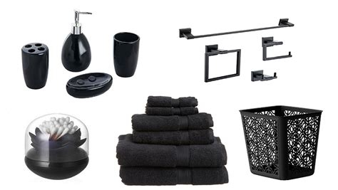 Top 10 Best Black Bathroom Accessories 2018