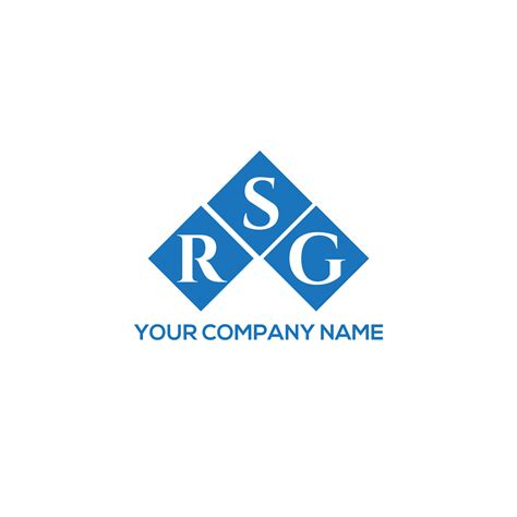 RSG letter logo design on white background. RSG creative initials letter logo concept. RSG ...