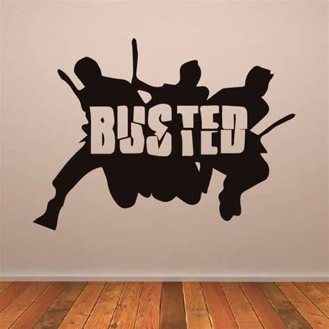 Busted Band Logo Wall Art Sticker | Apex Stickers