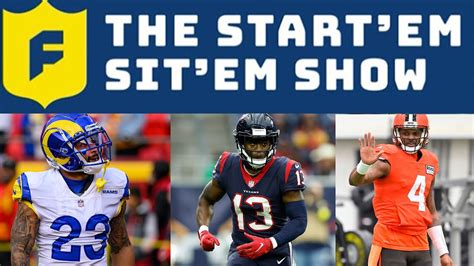 Start 'Em Sit 'Em Show Week 13 | NFL Fantasy - YouTube