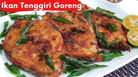 Fried King Mackerel with Curry Powder | Ikan Tenggiri Goreng - YouTube