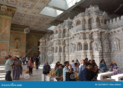 The Akshardham Temple In Robbinsville, New Jersey Editorial Image | CartoonDealer.com #126139078