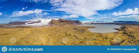 Vatnajokull Glacier, Vatnajokull National Park. Iceland`s Largest Glacier Stock Photo - Image of ...