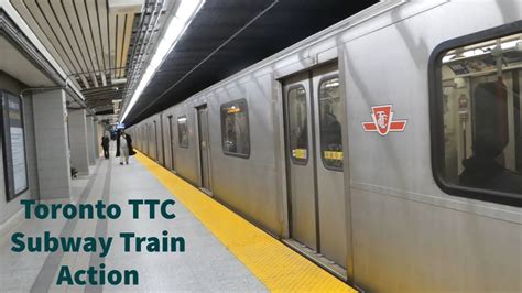 Toronto TTC Subway Train Action February - March 2023 - YouTube