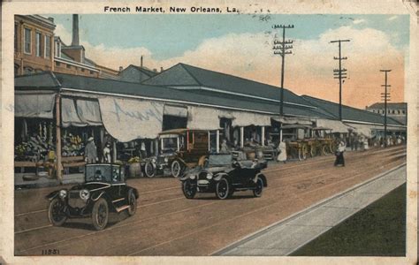 French Market New Orleans, LA Postcard