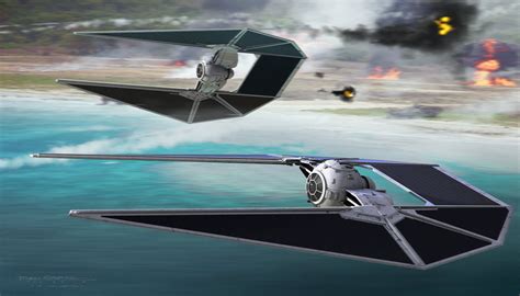 Image - TIE strikers over Scarif concept art.jpg | Disney Wiki | FANDOM powered by Wikia