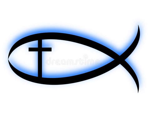 Christian fish symbols stock vector. Illustration of christianity ...