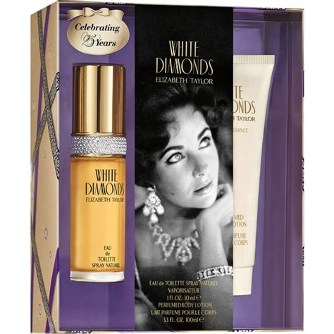 Elizabeth Taylor Perfume Gift Set, White Diamonds , 2 Pieces - Walmart ...