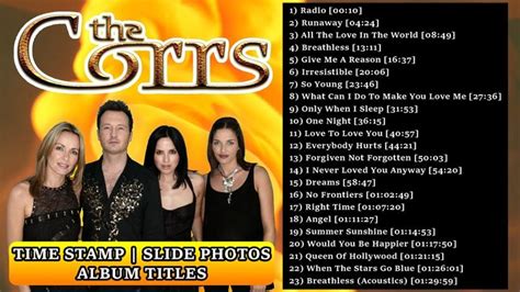 The Corrs Greatest Hits - With Time Stamp, Photos (Edited), Album Titles | Greatest hits, Best ...