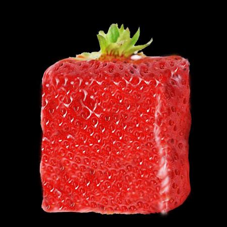 Square Strawberry by mkh2 on DeviantArt