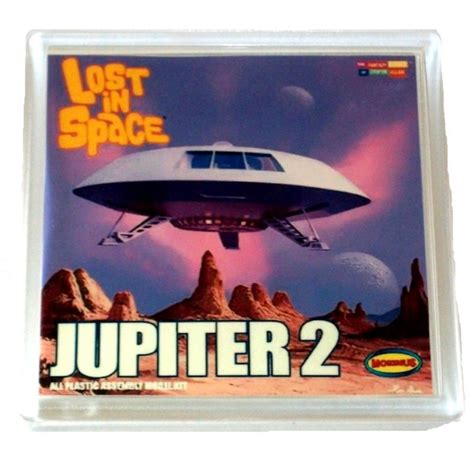 Lost in Space Jupiter 2 Model kit art Coaster GLOWS | Lost in space, Space tv series, Space tv shows