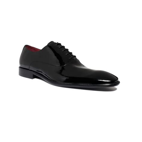 Hugo Boss Mellio Lace Up Tuxedo Shoes in Black for Men | Lyst