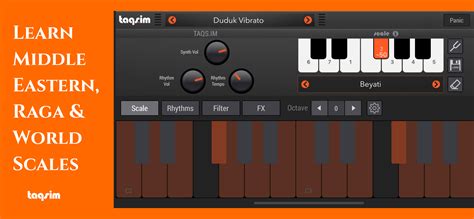 TAQS.IM updates Oriental Synthesizer to v1.4: Makam, Raga & Western Scales + 32 Rhythms