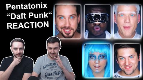 "Pentatonix - Daft Punk" Singers REACTION - YouTube