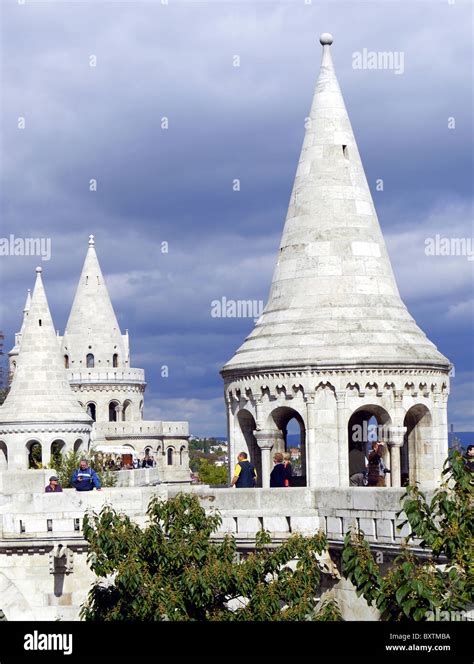 Fishermen's Bastion, Buda Castle District, Budapest Stock Photo - Alamy