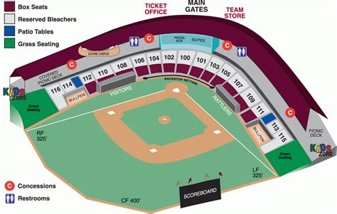 Timber Rattlers Stadium Seating Chart - Stadium Seating Chart