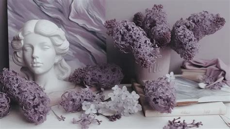 Purple Flowers In A Vase, Purple Flowers, Flowers In A Vase, Flowers ...