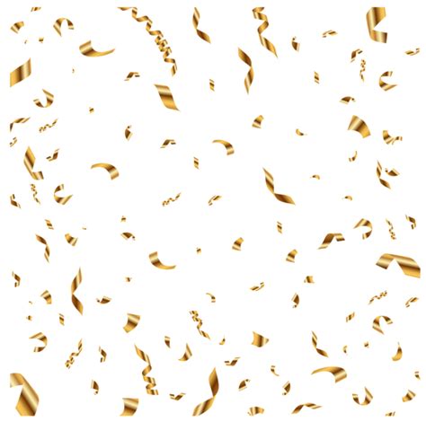 Gold Confetti Transparent Clip Art Image | Gold confetti, Digital graphics art, Gold balloons