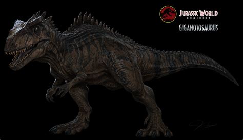 Jurassic World Dominion Giganotosaurus Head Bust 3D Model ...