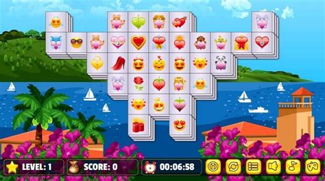 Valentines Mahjong Deluxe - play game online in full screen