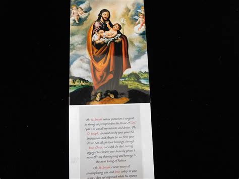 St. Joseph Prayer Card - My Blog