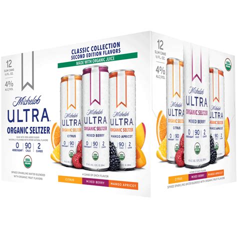 Review: Michelob Ultra Organic Seltzer Classic Collection - Best ...