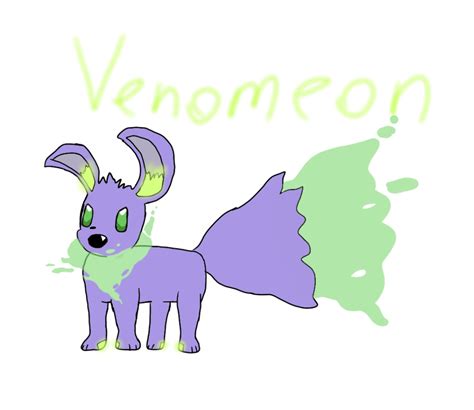 I made a Poison type evelution for Eevee : r/pokemon