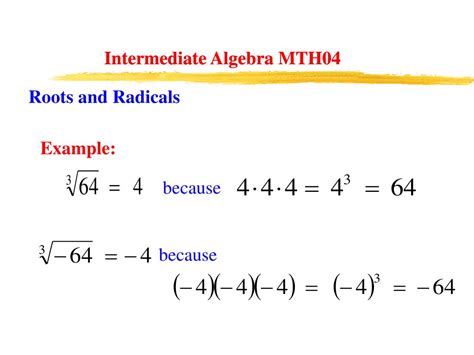 PPT - Intermediate Algebra -MTH04 PowerPoint Presentation, free ...