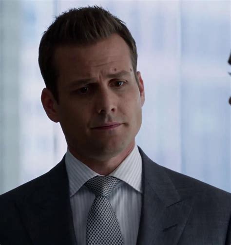 Harvey Specter looks worried in his grey suit by Tom Ford. | Harvey specter suits, Suits harvey ...