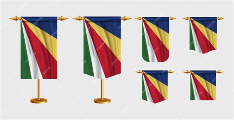 Premium Vector | Free vector illustration of seychelles flag