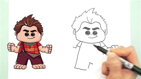 How To Draw Wreck It Ralph Easy Learn how to draw ralph from wreck it ...