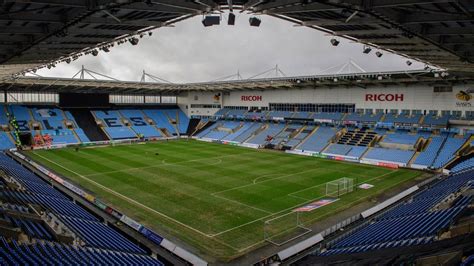 Coventry's old Ricoh sign gets new home and new look - BBC News