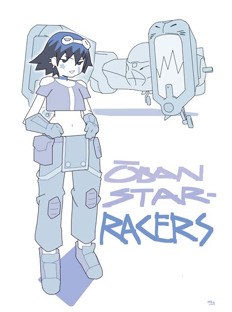 I made a Oban Star-Racers fan art : r/krita